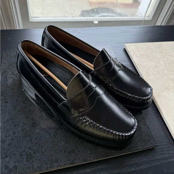 G H Bass | Shoes | Ghbass Black Leather Loafers | Poshmark display picture 1